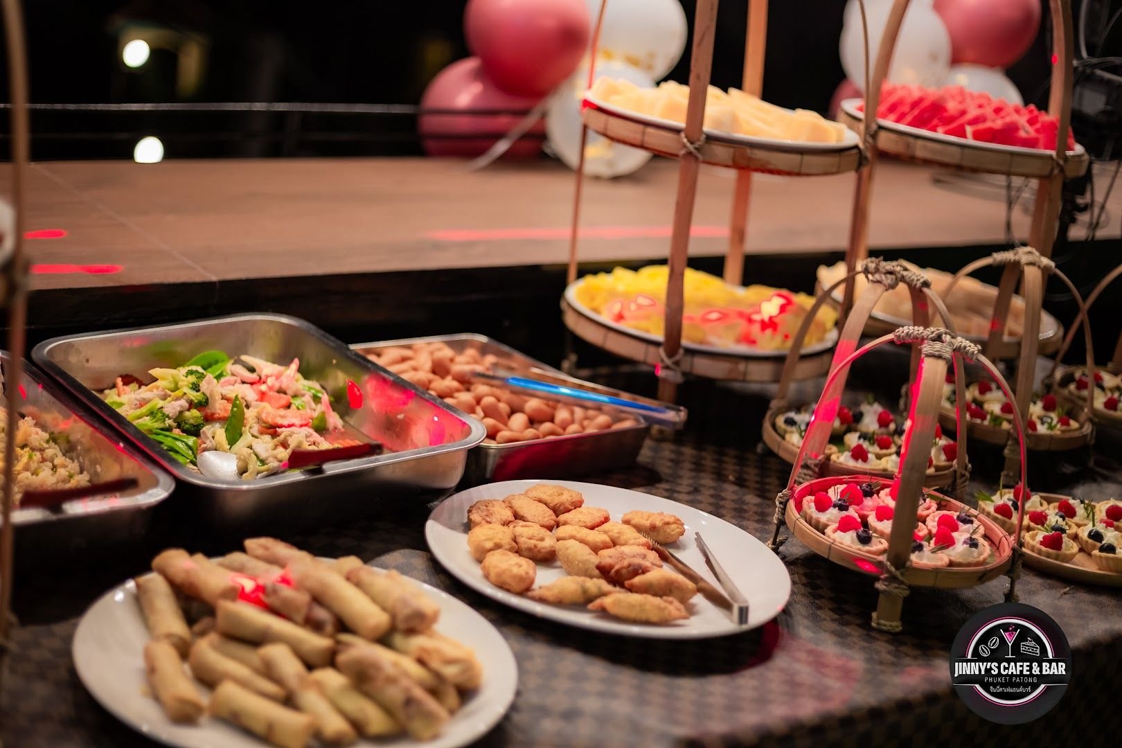 Food served at Jinny's Café and Bar